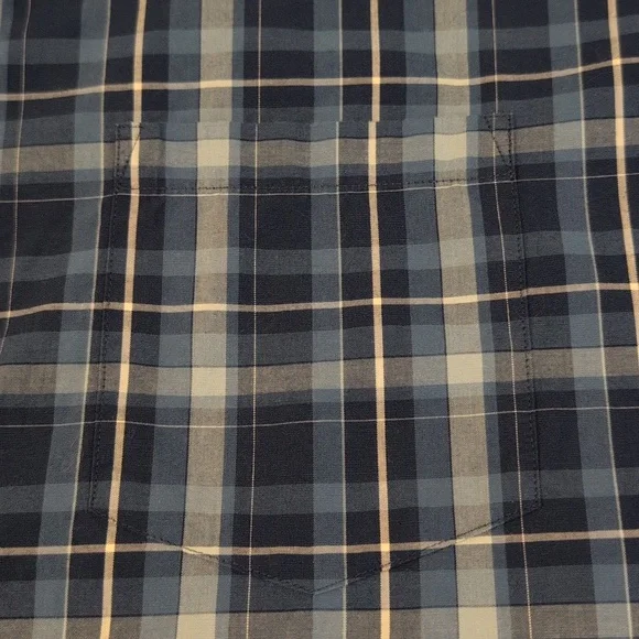 J. Crew Men's Large Slim Untucked Flex Washed Long Sleeve Shirt Style #BI051 - Picture 7 of 15